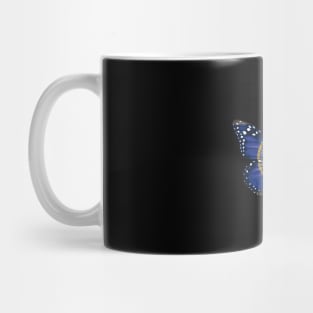 Nebraska Flag Butterfly - Gift for Nebraskan From Nebraska NE Mug